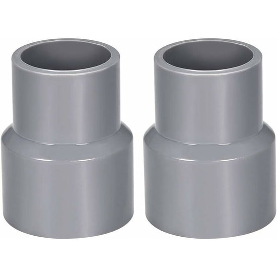 0Mm X 32Mm Pvc Pipe Coupling Hub Reducer Dwv Grey 2 pcs