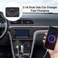 Car Usb Charger, 3.1A 12V/24V Usb Control Panel, Dual Port Charger Power Socket, 2 Port Adapter, For Car, Marine, Rv,