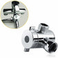 3 Way Multi-Function Shower Faucet Diverter Shower Head Adapter For Shower Arm Kitchen Sink G1/2" T-Bar Faucet