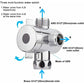 3 Way Multi-Function Shower Faucet Diverter Shower Head Adapter For Shower Arm Kitchen Sink G1/2" T-Bar Faucet