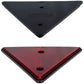 2 pcs Set Screw-On Triangle Trailer Reflectors