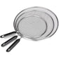 3 Pieces Splash Guard Stainless Steel Splash Cover With Handle Kitchen Splash Guard 25Cm 29Cm 33Cm
