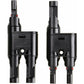 H- 1X Pair Of Solar Panel Connector (1 To 2 Branches), Mc4 Durable And Saving For Family