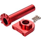 7/8" 22Mm Twist Throttle Grip With Handlebar Clamp Replacement For 50Cc 70Cc 90Cc 110Cc 125Cc Sport Motocross Dirt Pit