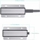 Push To Open Magnet Cabinet Door, 4 pcs Magnetic Latch Push Open DAmper, Push To Open DAmper For Door, Drawer, Furniture