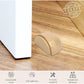 6 pcs Set Door Stops - Adhesive Wooden Door Stop For Floors And Parquet - Adhesive Door Stop - Door Stop (Natural Beech)