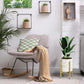 Plant Stand, Simple Style Metal Plant Shelf, Indoor And Outdoor Flower Pot Holder Adjustable Width For 20-30Cm Pots