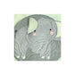 Baby Crawling Mat Play Mat Kids Crawling Mat ROund Animals Carpet Children Rug For Girls Boys 90X90Cm (Elephant)