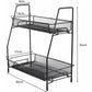 Spice Rack 2 Layer Metal Spice Rack Large Vertical Spice Rack