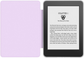 360° Rotating & Detachable Magnetic Case for 6.8" Kindle Paperwhite 11th Generation (2021)  – Auto Wake/Sleep, Hands-Free Stand, Clear Back Cover (Light purple)