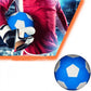 Curved ball for outdoor sports, 20 cm - fun - curved ball - perfect for children - blue - new 2025
