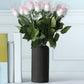 Luxurious Black Vase - Modern Vase - Modern Style - Home Furnishings - Chic - Classic Style - Matte Black Interior - Matte Black Interior - Modern Interior - Classic Model - Vase - Flower Vase - Chic Flower Vase