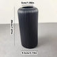 Luxurious Black Vase - Modern Vase - Modern Style - Home Furnishings - Chic - Classic Style - Matte Black Interior - Matte Black Interior - Modern Interior - Classic Model - Vase - Flower Vase - Chic Flower Vase