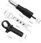 Pop rivet pliers - Cordless drill - Blind rivet pliers - for cordless drill - Pop rivet pliers set - Rivet pliers - Rivet fixing for drill