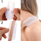 Set of 6 silicone bra strap pads - Shockproof - Non-slip shoulder pads - Gel bra strap pads - Comfortable and soft - Women&
