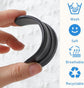 Set of 6 silicone bra strap pads - Shockproof - Non-slip shoulder pads - Gel bra strap pads - Comfortable and soft - Women&
