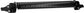 Door closer - Door spring - 36 cm - Outdoor door closer - Gate locks - Garden gate spring - Black - Carbon steel - For wooden fence gates - With mounting accessories