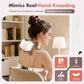 4D neck massager, shoulder massager with heating, a cordless and portable massager that simulates manipulation by a human hand, suitable for relieving neck pain and relaxing muscles, with 3 adjustable levels. (Wit)