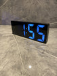 Klok Digital Deluxe - Bedroom - Sound Sensor - Wekker - Black - USB - Battery - LED Wit