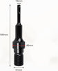 Chisel - Drill Bit Set - SDS Plus Adapter - Chisels - Drill - Steel - Black - Drill Connecting Rod - Baby Clothes Accessories for Electric Drills - 1 1/4 inch UNC to SDS Plus