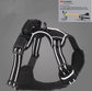 Nixnix - Dog Harness - Size L - Anti-Trek Harness - Dog Harness - Y-Shaped Dog Harness - Reflective - Black