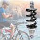 Bicycle shock absorber - Rear bicycle spring shock absorber - Metal - Mountain bike rear suspension shock absorber - Spring shock absorber - Bicycle parts - 1200 lbs