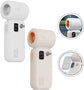 Fan - Small fan - Lightweight portable fan with intelligent airflow control and 3600 mAh battery for cooling anytime (Apricot)