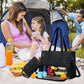 15.6 Inch 2-in-1 Insulated Leak-Proof Handbag and Lunch Bag Cooler Laptop Bag for Work, Brown