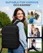 Travel Backpack 42 x 30 x 20 cm, Black, Cabin Bag with Dry and Wet Sorting