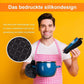 Heat-Resistant Oven Mitts & Grill Gloves, Anti-Slip Kitchen Potholders Up to 300°C for Cooking and Baking, Gray