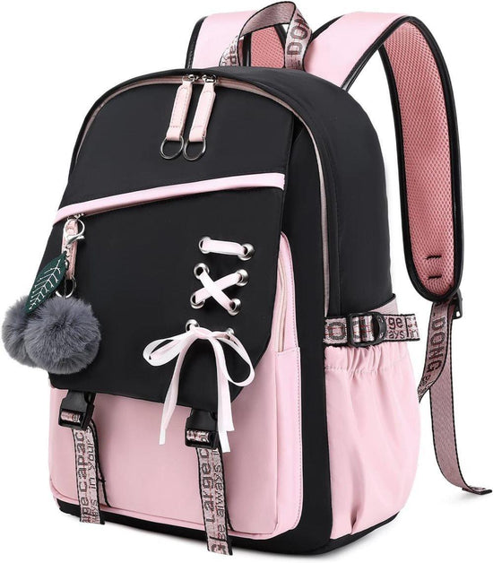 Children Backpack for School, Waterproof Durable Large Capacity Backpack for Kids Teens, Comfortable to Carry, Pink