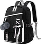 Waterproof Children Backpack for School, Durable Large Capacity Comfortable to Carry, Black
