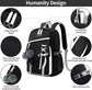 Waterproof Children Backpack for School, Durable Large Capacity Comfortable to Carry, Black