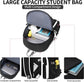 Waterproof Children Backpack for School, Durable Large Capacity Comfortable to Carry, Black