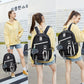 Waterproof Children Backpack for School, Durable Large Capacity Comfortable to Carry, Black