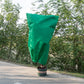 3-Pack Reusable Winter Plant Protection Covers with Drawstring for Outdoor Plants Fruit Trees Potted Plants, 80x120cm, Green