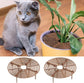 2-pack Brown Pot Covers, Waterproof and Cuttable, Prevents Pets from Digging, Compatible with Indoor and Outdoor Gardens, S