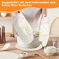 1 Pair Heat-Resistant Oven Mitts and Grill Gloves with Anti-Slip for Kitchen Cooking Baking, Gray