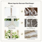 3 pcs Bohemian Plant Hanger for Indoor Plants with Braided Rope Beads and Lace Decoration, 35 Inch, White