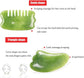 7-piece Gua Sha Set, Resin Facial and Body Massage Tool for Face Legs Back, Green