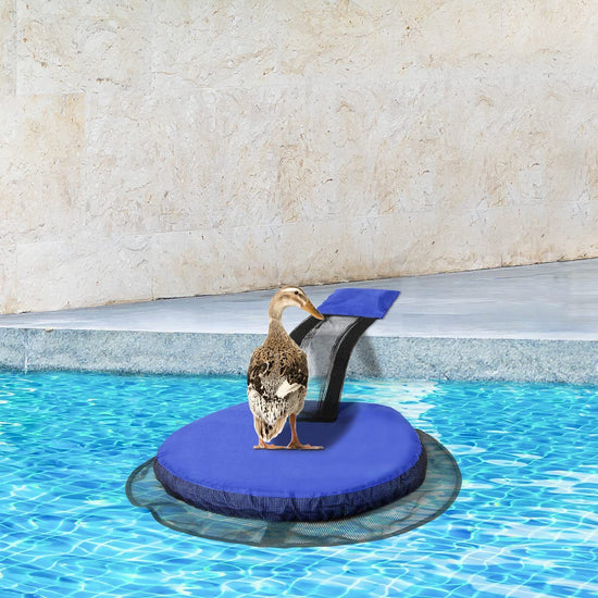 Animal Escape Net (PVC) Size: 330*280*30mm Color: Blue for Birds Outdoor Use (1pc)