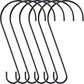 Hanging Multi-functional S Hook (Metal) Size: 305mm Color: Black for Birds (1pc)
