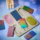2 Pcs Silicone Resin Molds, 12 Cavity Non Stick Casting Molds with Holes for Keychains Jewelry