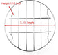 2 Pcs Stainless Steel Steaming Rack Set, Round Trivet Cooling Stand for Pot Pressure Cooker, 5.9 Inch