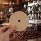 200 Count 3.5 Inch Percolator Coffee Filters, Unbleached Paper Disc Filters for Coffee Pots