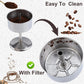 200 Count 3.5 Inch Percolator Coffee Filters, Unbleached Paper Disc Filters for Coffee Pots