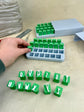 Alphabet Stamps – Lowercase letters, for clay pots/fondant, DIY, 26 alphabet book