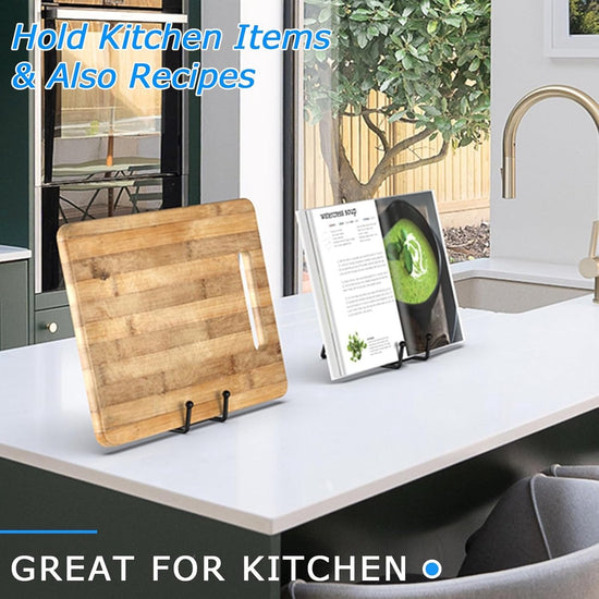 Plate stand - Plate stand - Plate display - Stand - Rack - Hook - Decorative plates - Plates and books - Cookbooks - Suitable for decorative plates - Not easily deformed - Durable - 6 inch - Gold - Metal