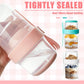 Yogurt Cup - Yogurt Cup To Go - Lunch Pot - BPA-Free - With Spoon - Muesli Cup To Go - Lunch Cup - Lunch Box - Lunch Container - Takeaway - Leakproof - Medium - 560 + 310 ml - Salad To Go - Salad Box - Pink and Green - Sustainable