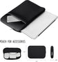 Laptop Sleeve / Pouch - 15.6 Inch - 2-Piece Extra Compartment - Laptop Sleeve with Pouch - Women&